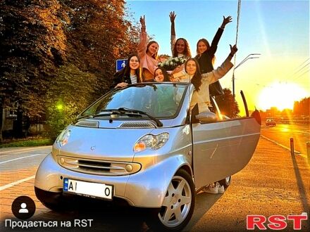 Сірий Смарт Fortwo, об'ємом двигуна 0.7 л та пробігом 206 тис. км за 4000 $, фото 1 на Automoto.ua