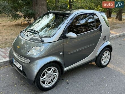 Сірий Смарт Fortwo, об'ємом двигуна 0.6 л та пробігом 203 тис. км за 3000 $, фото 1 на Automoto.ua