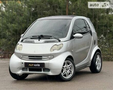 Сірий Смарт Fortwo, об'ємом двигуна 0.6 л та пробігом 198 тис. км за 4300 $, фото 1 на Automoto.ua