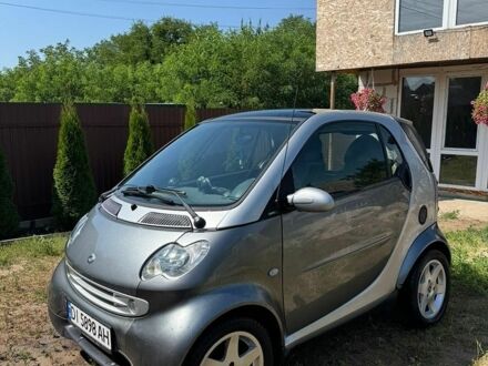 Сірий Смарт Fortwo, об'ємом двигуна 0.7 л та пробігом 199 тис. км за 3300 $, фото 1 на Automoto.ua