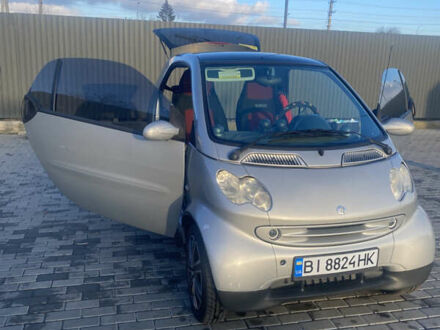 Сірий Смарт Fortwo, об'ємом двигуна 0.7 л та пробігом 192 тис. км за 3500 $, фото 1 на Automoto.ua