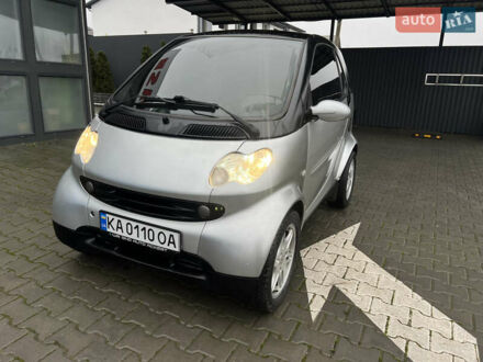 Сірий Смарт Fortwo, об'ємом двигуна 0.8 л та пробігом 240 тис. км за 3800 $, фото 1 на Automoto.ua