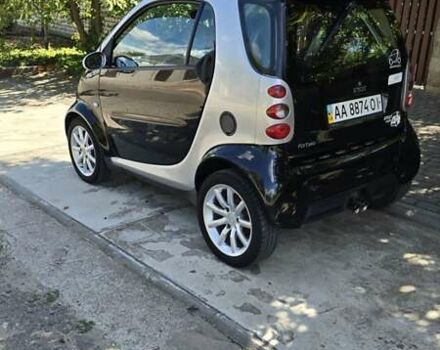 Сірий Смарт Fortwo, об'ємом двигуна 0.7 л та пробігом 198 тис. км за 3300 $, фото 1 на Automoto.ua