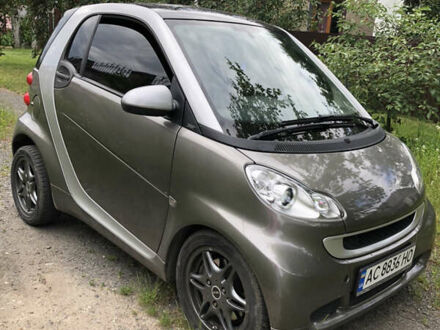Смарт Fortwo 2009 у Ковель на Automoto.ua Сірий Смарт Fortwo, об'ємом двигуна 1 л та пробігом 116 тис. км за 5500 $, фото 1 на Automoto.ua