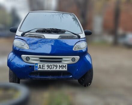 Синій Смарт Fortwo, об'ємом двигуна 0.6 л та пробігом 204 тис. км за 3900 $, фото 1 на Automoto.ua