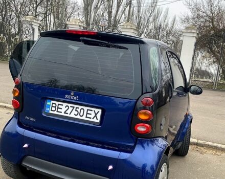 Синій Смарт Fortwo, об'ємом двигуна 0.7 л та пробігом 1560 тис. км за 4200 $, фото 4 на Automoto.ua