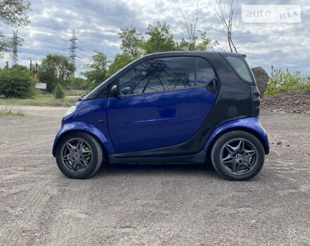 Синій Смарт Fortwo, об'ємом двигуна 0.6 л та пробігом 205 тис. км за 2950 $, фото 4 на Automoto.ua