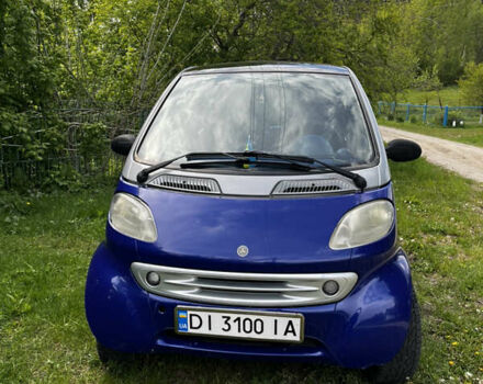 Синій Смарт Fortwo, об'ємом двигуна 0.6 л та пробігом 243 тис. км за 2200 $, фото 1 на Automoto.ua
