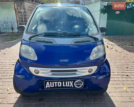 Синий Смарт Форту, объемом двигателя 0.6 л и пробегом 280 тыс. км за 2800 $, фото 1 на Automoto.ua