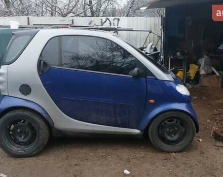 Синій Смарт Fortwo, об'ємом двигуна 0.6 л та пробігом 220 тис. км за 1400 $, фото 1 на Automoto.ua