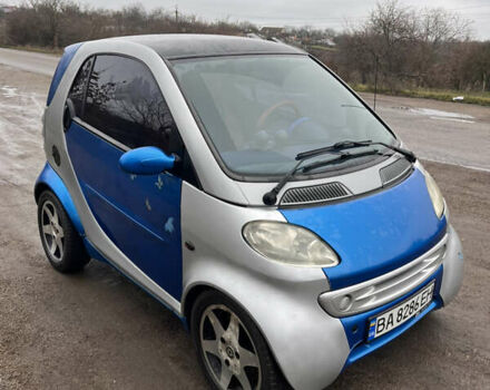 Синій Смарт Fortwo, об'ємом двигуна 0.6 л та пробігом 177 тис. км за 2900 $, фото 2 на Automoto.ua