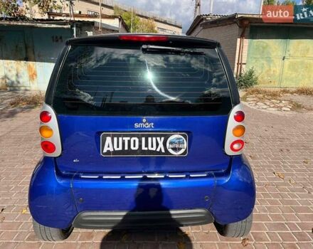 Синий Смарт Форту, объемом двигателя 0.6 л и пробегом 280 тыс. км за 2800 $, фото 5 на Automoto.ua