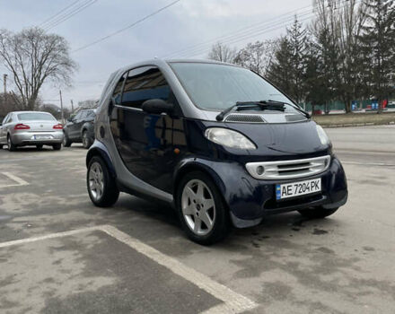 Синій Смарт Fortwo, об'ємом двигуна 0.6 л та пробігом 236 тис. км за 3500 $, фото 1 на Automoto.ua