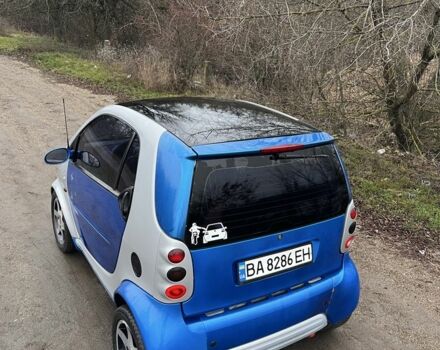 Синий Смарт Форту, объемом двигателя 0.6 л и пробегом 177 тыс. км за 3000 $, фото 1 на Automoto.ua