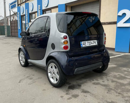 Синій Смарт Fortwo, об'ємом двигуна 0.6 л та пробігом 236 тис. км за 3500 $, фото 4 на Automoto.ua