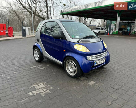 Синий Смарт Форту, объемом двигателя 0.6 л и пробегом 279 тыс. км за 2150 $, фото 1 на Automoto.ua
