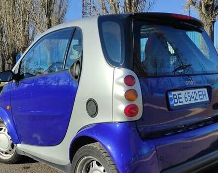 Синий Смарт Форту, объемом двигателя 0.6 л и пробегом 114 тыс. км за 3100 $, фото 9 на Automoto.ua