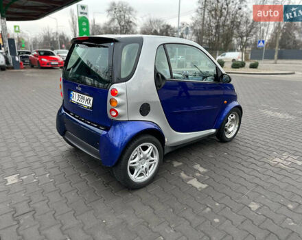 Синий Смарт Форту, объемом двигателя 0.6 л и пробегом 279 тыс. км за 2150 $, фото 2 на Automoto.ua