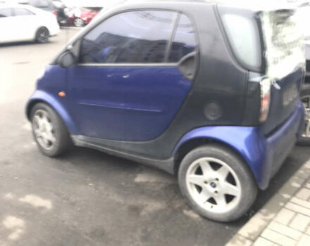 Синий Смарт Форту, объемом двигателя 0.6 л и пробегом 150 тыс. км за 2000 $, фото 2 на Automoto.ua