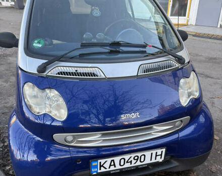Синий Смарт Форту, объемом двигателя 0.6 л и пробегом 175 тыс. км за 2200 $, фото 3 на Automoto.ua