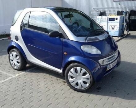 Синий Смарт Форту, объемом двигателя 0.6 л и пробегом 204 тыс. км за 2600 $, фото 2 на Automoto.ua