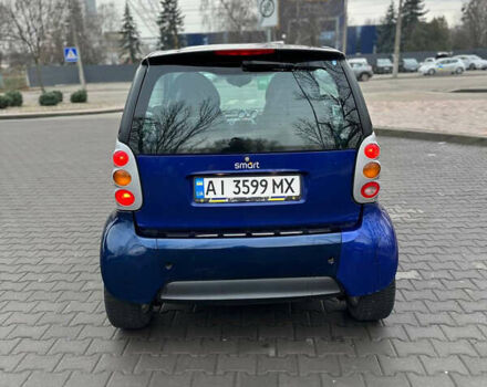 Синий Смарт Форту, объемом двигателя 0.6 л и пробегом 279 тыс. км за 2150 $, фото 4 на Automoto.ua