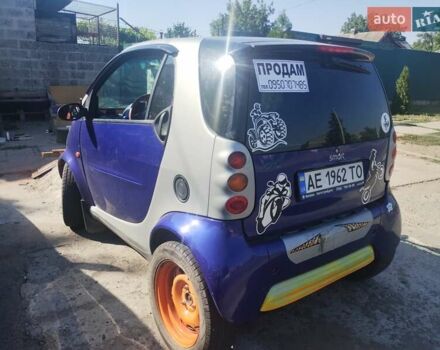 Синий Смарт Форту, объемом двигателя 0.6 л и пробегом 132 тыс. км за 2700 $, фото 1 на Automoto.ua