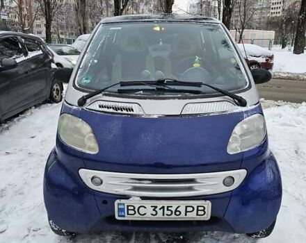 Синий Смарт Форту, объемом двигателя 0.6 л и пробегом 164 тыс. км за 2400 $, фото 7 на Automoto.ua