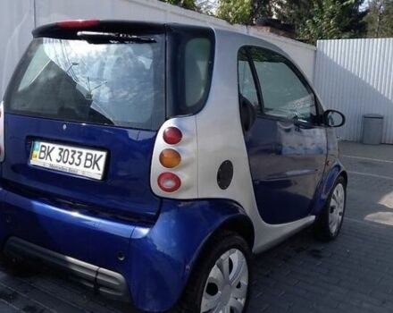 Синий Смарт Форту, объемом двигателя 0.6 л и пробегом 204 тыс. км за 2600 $, фото 3 на Automoto.ua