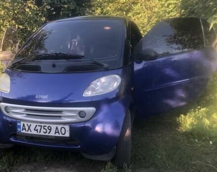 Синий Смарт Форту, объемом двигателя 0.6 л и пробегом 167 тыс. км за 3146 $, фото 4 на Automoto.ua
