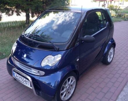 Синій Смарт Fortwo, об'ємом двигуна 0.6 л та пробігом 168 тис. км за 3100 $, фото 1 на Automoto.ua