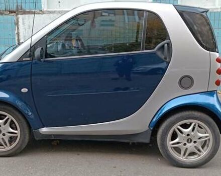 Синій Смарт Fortwo, об'ємом двигуна 0.8 л та пробігом 231 тис. км за 3800 $, фото 1 на Automoto.ua