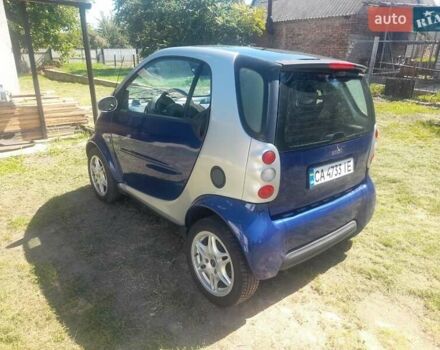 Синій Смарт Fortwo, об'ємом двигуна 0.6 л та пробігом 250 тис. км за 2500 $, фото 4 на Automoto.ua