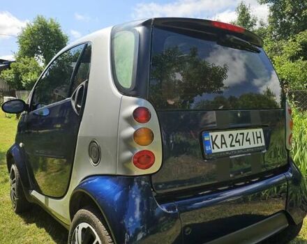 Синий Смарт Форту, объемом двигателя 0.6 л и пробегом 241 тыс. км за 3300 $, фото 4 на Automoto.ua