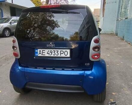 Синій Смарт Fortwo, об'ємом двигуна 0.8 л та пробігом 231 тис. км за 3800 $, фото 3 на Automoto.ua