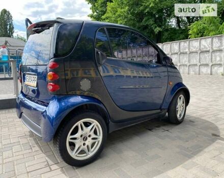 Синій Смарт Fortwo, об'ємом двигуна 0.7 л та пробігом 212 тис. км за 3700 $, фото 3 на Automoto.ua