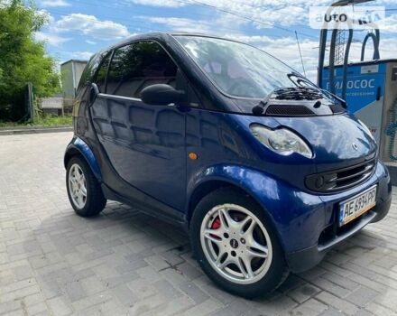 Синій Смарт Fortwo, об'ємом двигуна 0.7 л та пробігом 212 тис. км за 3700 $, фото 2 на Automoto.ua