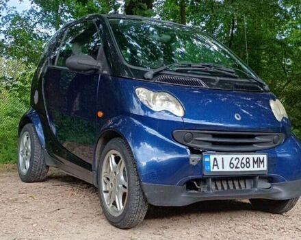 Синій Смарт Fortwo, об'ємом двигуна 0.7 л та пробігом 182 тис. км за 3000 $, фото 2 на Automoto.ua