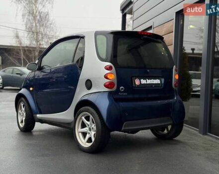 Синій Смарт Fortwo, об'ємом двигуна 0.7 л та пробігом 232 тис. км за 3900 $, фото 3 на Automoto.ua