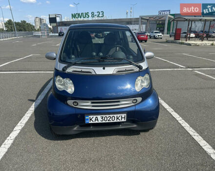 Синій Смарт Fortwo, об'ємом двигуна 0.7 л та пробігом 215 тис. км за 3300 $, фото 3 на Automoto.ua