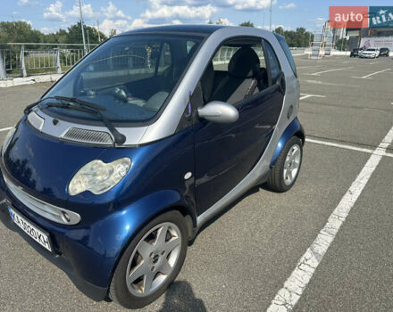 Синій Смарт Fortwo, об'ємом двигуна 0.7 л та пробігом 215 тис. км за 3300 $, фото 4 на Automoto.ua