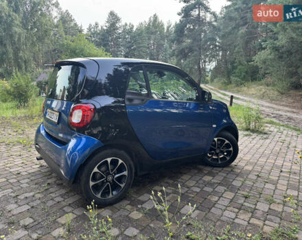Синий Смарт Форту, объемом двигателя 1 л и пробегом 128 тыс. км за 9300 $, фото 4 на Automoto.ua
