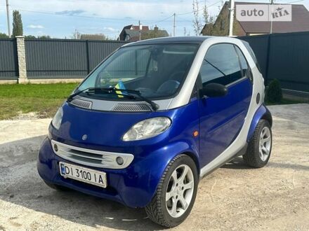 Синій Смарт Fortwo, об'ємом двигуна 0.6 л та пробігом 246 тис. км за 2950 $, фото 1 на Automoto.ua