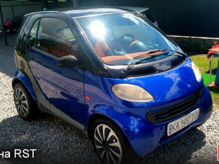 Синій Смарт Fortwo, об'ємом двигуна 0.6 л та пробігом 166 тис. км за 2500 $, фото 1 на Automoto.ua