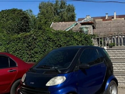 Синій Смарт Fortwo, об'ємом двигуна 0.6 л та пробігом 209 тис. км за 1800 $, фото 1 на Automoto.ua