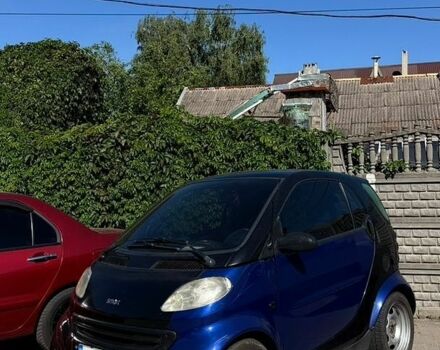 Синий Смарт Форту, объемом двигателя 0.6 л и пробегом 209 тыс. км за 1800 $, фото 1 на Automoto.ua