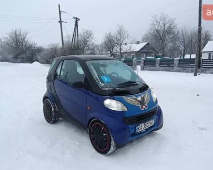 Синий Смарт Форту, объемом двигателя 0.6 л и пробегом 135 тыс. км за 2000 $, фото 1 на Automoto.ua
