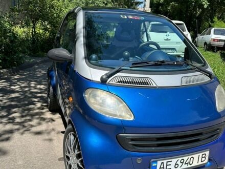 Синій Смарт Fortwo, об'ємом двигуна 0.6 л та пробігом 100 тис. км за 2400 $, фото 1 на Automoto.ua