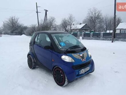 Синій Смарт Fortwo, об'ємом двигуна 0.6 л та пробігом 135 тис. км за 1700 $, фото 1 на Automoto.ua