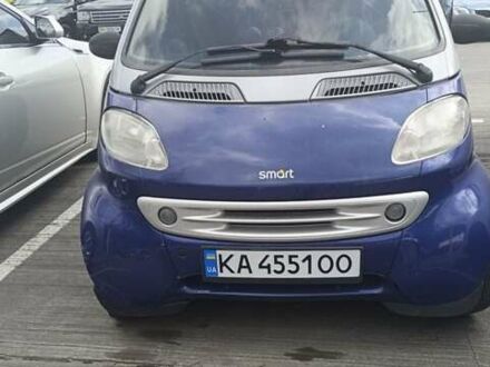 Синій Смарт Fortwo, об'ємом двигуна 0.6 л та пробігом 220 тис. км за 1400 $, фото 1 на Automoto.ua
